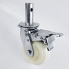 Heavy duty nylon caster with cover