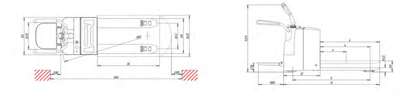Heavy Electric Pallet Truck