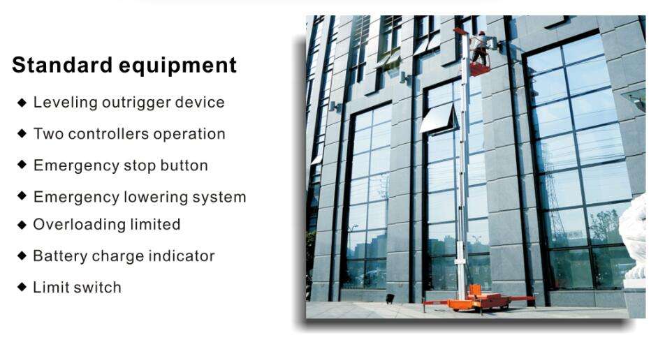 outdoor lifting platform