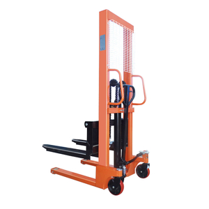 NIULI China Hot Sale Hand Truck Hand Lift Stacker Fork Lift Hydraulic Manual Hand Pallet Truck Transpallet Stacker Forklift