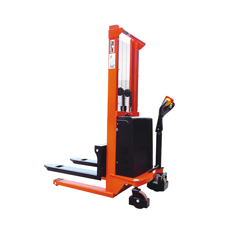 semi electric pallet stacker
