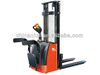 NIULI All Electric Walking Forklift 1ton 1.5 Ton Automatic Pallet Stacker Electric Stacker