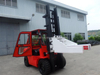 NIULI Cabin Forklift with Closed Cab Japanese Isuzu C240 Engine