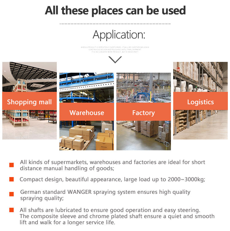 Double Hand Pallet Truck 