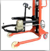 NIULI Factory Electric Oil Drum Lifter Truck Lifting Equipment Hydraulic Motorized Forklift Porter Lifter Oil Drum Stacker